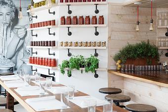 Interior - Red White and Basil in Washington, DC Restaurants/Food & Dining