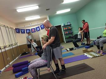 Interior - Restoring Light Yoga Therapy and Wellness Center in In same building as Electric Hair. In building infront of gymnastics academy. - Newark, OH Health Care Information & Services