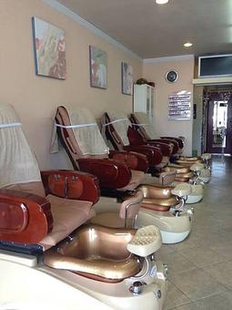 Interior - Rex Nails in Long Beach, CA Manicurists & Pedicurists