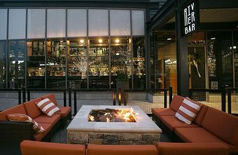 Interior - River Bar in Somerville, MA Bars & Grills