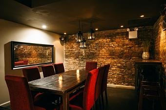 Interior: Private Mezzanine available for parties of up to 10.  Email info@sakamai.com for details. - Sakamai in Lower East Side - New York, NY Japanese Restaurants