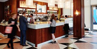 Interior - Sant Ambroeus Coffee Bar at Sotheby's - - Main Info in New York, NY Coffee, Espresso & Tea House Restaurants