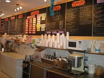 Interior - Schoolhouse Ice Cream & Yogurt in Burlington, MA Dessert Restaurants