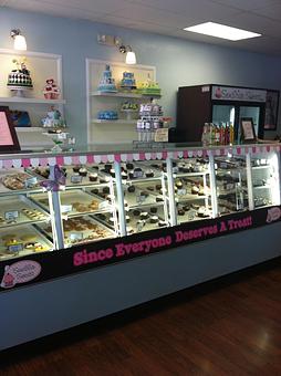Interior: Our Bakery!  Come in for the best taking Gluten Free, Allergy Friendly baked goods! - Sensitive Sweets Dedicated Gluten Free Bakery in Fountain Valley, CA - Fountain Valley, CA Bakeries
