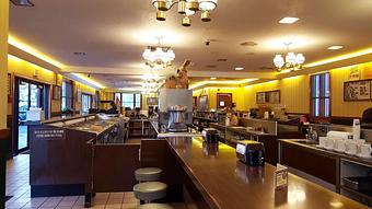 Interior - Shady Glen Restaurant and Ice Cream Parlor in Manchester, CT Hamburger Restaurants