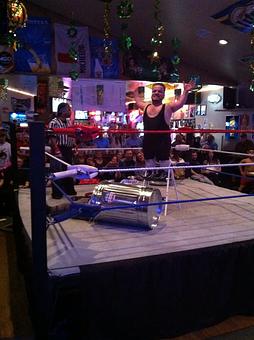 Interior: Midget Wrestling 2012 - Shakers Lounge in Ottawa - Ottawa, IL American Restaurants