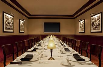 Interior: Private Dining - Room 1 - Shula's Steak House (Sheraton Grand Chicago) in Streeterville - Chicago, IL Steak House Restaurants