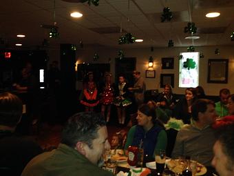 Interior: St Paddy's Day - Sir Edmond Halley's in Myers Park - Charlotte, NC Hamburger Restaurants