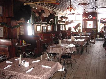 Interior: Great Atmosphere! - Sleder's Family Tavern in Traverse City's Famous Slabtown! - Traverse City, MI American Restaurants