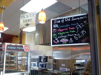 Interior - Slice of Old Sacramento in Sacramento, CA Pizza Restaurant