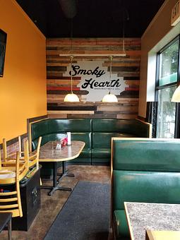 Interior - Smoky Hearth Restaurant Bar & Grill in Sandy, OR Pizza Restaurant