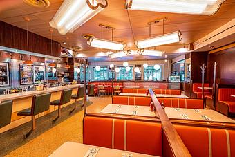 Interior: Soho Diner Interior - Soho Diner in SoHo, NY - New York, NY Diner Restaurants