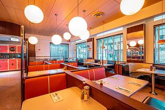 Interior: Soho Diner Interior - Soho Diner in SoHo, NY - New York, NY Diner Restaurants