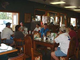 Interior - Stump Restaurant & Club in Brookeland, TX American Restaurants