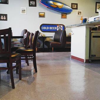 Interior: Check us out, expanded menu, 12' Steaks & Hoagies. Everything Delicious and prepared to order. Ice Cold Craft Beers - Surfwiches Sandwich Shop in Jacksonville Beach - Jacksonville Beach, FL American Restaurants