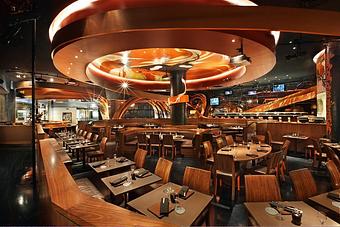 Interior: SUSHISAMBA Las Vegas Dining Room - SUSHISAMBA Las Vegas in The Venetian Resort & Casino - Las Vegas, NV Brazilian Restaurants