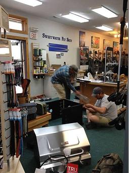 Interior - Sweetwater Fly Shop in Livingston, MT Fishing Tackle & Supplies