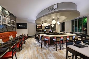 Interior: Table 509 Bar & Kitchen - Level 9 Rooftop Bar in East Village - San Diego, CA American Restaurants