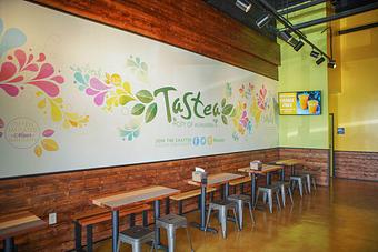 Interior - Tastea in Alhambra, CA Organic Restaurants