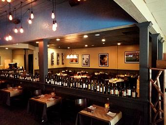 Interior: Main Dining Room - Tavolo Wine Bar & Tuscan Grille in Smithfield, RI Italian Restaurants