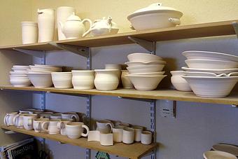 Interior: Ceramic glazing is great for parties! - Teller Street Gallery & Studios in Wheat Ridge, CO Art Galleries & Dealers
