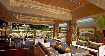 Interior - The Terrace Restaurant at the Hilton Palm Springs in Palm Springs, CA American Restaurants