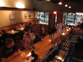 Interior - The Abbey in Brookline, MA American Restaurants