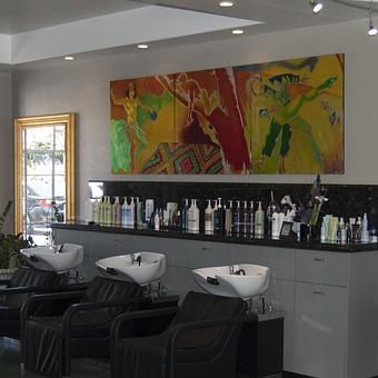 Interior - The British Hair Company in Laguna Beach, CA Barber Shops