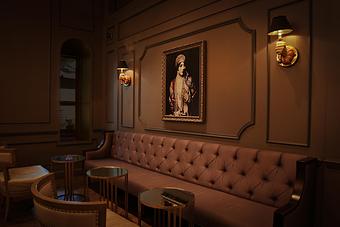 Interior: Carouse Bar & Lounge - The Carousel Bar & Lounge in French Quarter - New Orleans, LA Drinking Establishments