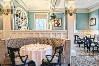 Interior - The Dining Room at The Vanderbilt in Newport, RI American Restaurants