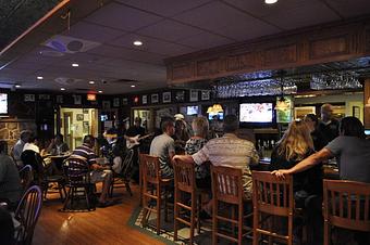 Interior - The Dock in Hawley, PA American Restaurants