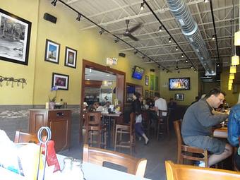 Interior - The Edge Bar and Grill in Lincoln Park, DePaul - Chicago, IL American Restaurants