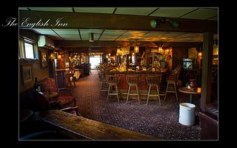 Interior - The English Inn in Fish Creek, WI American Restaurants