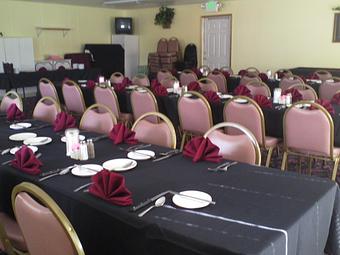Interior: Our Banquet Room - The Hideaway Grill in Payette, ID American Restaurants