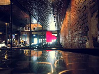 Interior - The Loophole Funky Fresh Food & Booze in Historic Downtown Square - Denton, TX American Restaurants