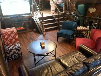 Interior - The Loophole Funky Fresh Food & Booze in Historic Downtown Square - Denton, TX American Restaurants