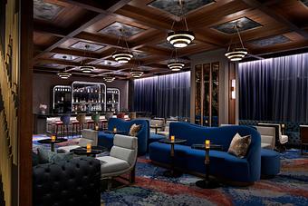 Interior - The Opus Lobby Lounge in White Plains, NY American Restaurants
