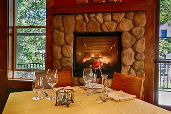 Interior: Applewood Inn, Restaurant and Spa - The Restaurant at Applewood in Guerneville, CA American Restaurants