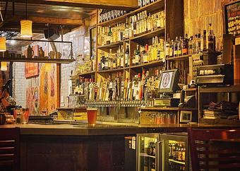 Interior - The Riverwest Filling Station in Riverwest - Milwaukee, WI American Restaurants