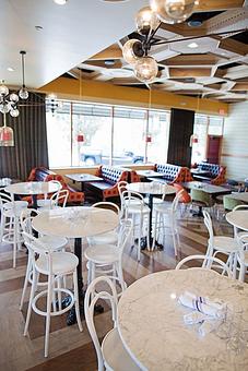 Interior - The Royale Magnificent Burgers in Plano, TX Hamburger Restaurants
