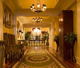 Interior: Tampa Club Hallway - The Tampa Club in Tampa, FL Restaurants/Food & Dining