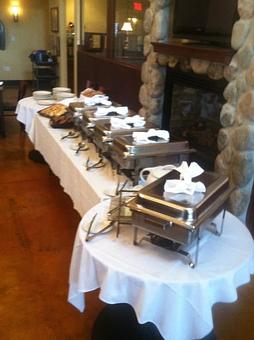 Interior: In-House Catering - The Waterfront Pub and Eatery in Delavan Inlet - Delavan, WI American Restaurants