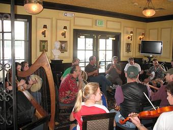 Interior - Trinity Hall Irish Pub in SMU - North Dallas - Greenville Ave - Dallas, TX American Restaurants