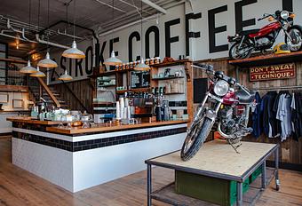 Interior - Two Stroke Coffee in Portland, OR Coffee, Espresso & Tea House Restaurants