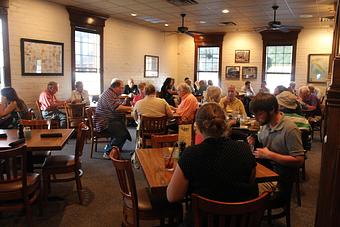 Interior: Our new location is larger with an expanded bar and banquet facilities.  Perfect for celebrations, network meetings and holiday parties. - Two Tony's Restaurant in New Orleans, LA Italian Restaurants