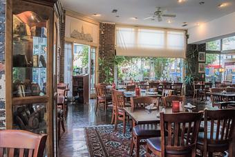 Interior - Utopia Good Food & Fine Art in Long Beach, CA Bars & Grills