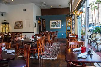 Interior - Utopia Good Food & Fine Art in Long Beach, CA Bars & Grills
