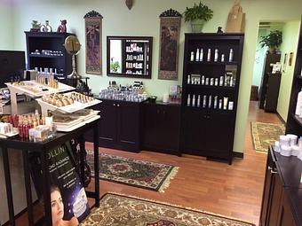 Interior: Your skincare boutique! - Viriditas Beautiful Skin Therapies in Historic East Side of Providence - Providence, RI Skin Care Products & Treatments