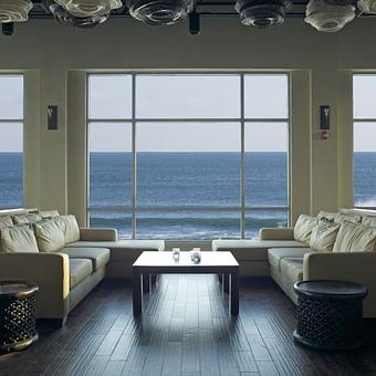 Interior: Main View - Watermark in First Avenue Pavilion, on the second floor overlooking the Asbury Park Boardwalk and the Atlantic. - Asbury Park, NJ Nightclubs