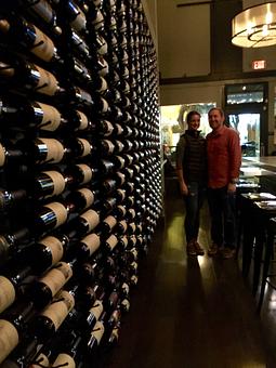 Interior: Owners, Chris & Lindsey Wanner - West Coast Wine • Cheese in Cow Hollow/Marina - San Francisco, CA American Restaurants